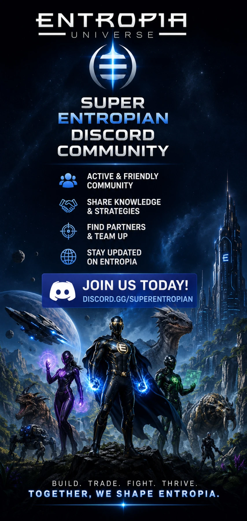 Join the Super Entropian Discord Community